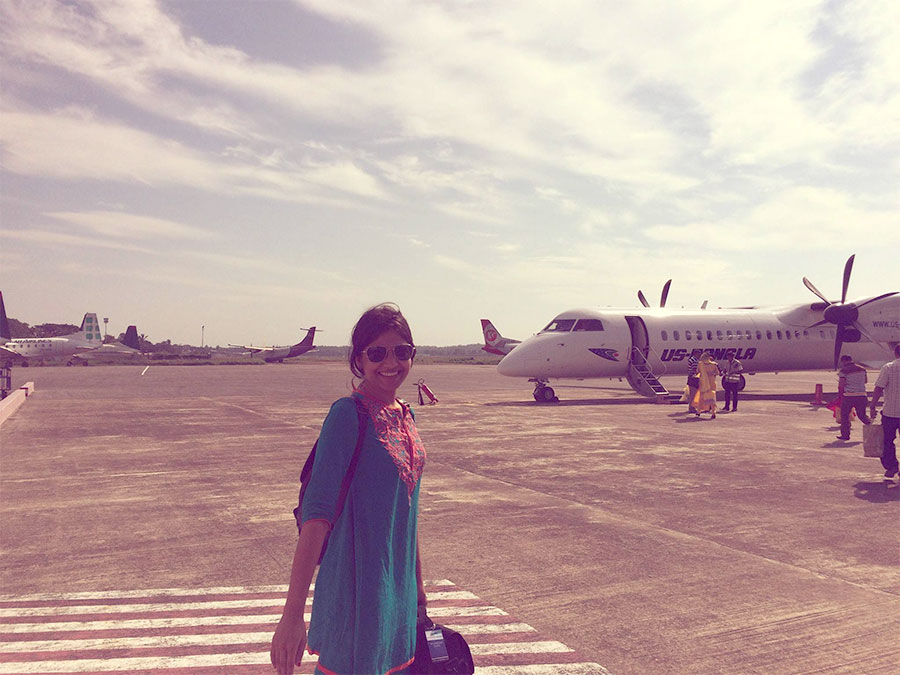 বিমান বাংলাদেশে একদিন…